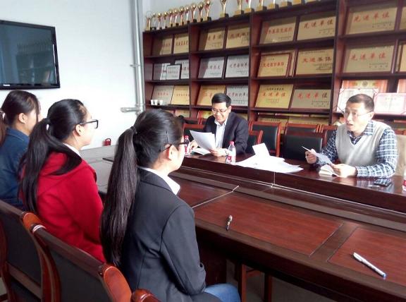 我系举办万华化学集团股份有限公司校园招聘会